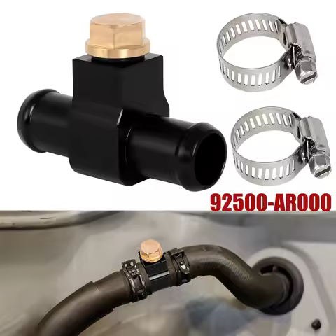 Coolant Bleeder Port Heater Hose Connector For Nissan Z33 350z/Z34 370Z Infiniti G35 G37 3/4" ID Hos