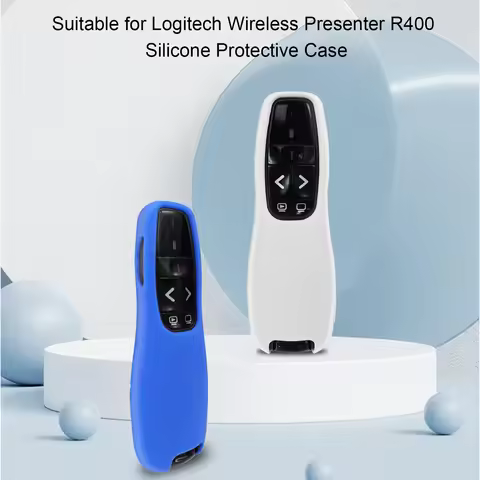 Soft Silicone Cover Protective Case For Logitech Wireless Presenter R 400 For Logitech R400 Anti-Scr