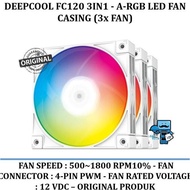 Deepcool Fc120 3in1 - A-Rgb Led Fan Casing (3x Fan) - White Original