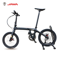 100% Genuine Genuine Carbon Folding Bike JAVA ARiA 18sp Lightweight Foldable Full Carbon FoldingBike