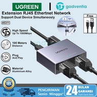 UGREEN Adapter Splitter Extension RJ45 LAN 1 to 2 Ethernet Interntet Network 1000Mbps 50923 RJ45 Con