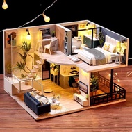 Model Hut Model Comfortable House 3D Assemble Puzzle Toy Doll House