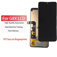 6.4 '' Untuk Paparan LCD Lg G8x Thinq Untuk Lg G850 Lmg850 Pemasangan Digitizer Skrin Sentuh Untuk P