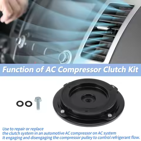 UXCELL A/C Compressor Clutch Hub Plate for Ford Fusion 2013-2016 1.5L 1.6L for 7SBH17C