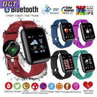 DGT 116Plus Smart Watch D13 Smart Bracelet Men Women Heart Rate Watch Heart Rate sleep monitoring mu