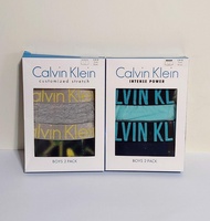 35%off - CK Calvin Klein Trunk Boxer Boys Underwear  (Size S 8-10, Pack of 2 (2 sets)) 男童 平腳 底褲 內褲 2