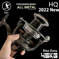 HQ 2024 NEW 13+1BB 4.1:1Gear Ratio  DAIWA Spinning Reel Fishing Reels Lizard 3000-10000 Max Drag 40kg Trolling Reel Fishing Reel