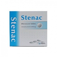 STENAC EFFERVESCENT TABLET 600MG 30s