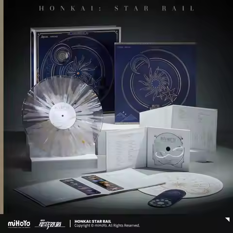 [Genuine] miHoYo Game Honkai Star Rail As in My Book Series Color Glue Gift Box Anime Accessory Lyri