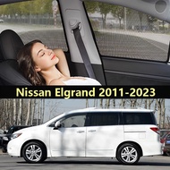 Magnetic Car Window Sunshade for Nissan Elgrand 2011-2023 Car Window Cover Curtains Accessories