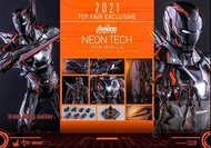 Hot Toys 2021 Toy Fair Exclusive Neon Tech Iron Man 4.0 mms597 d39