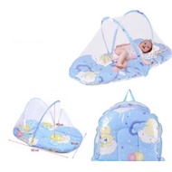 เตียงเบาะนุ่มพับได้สำหรับเด็กทารก,สินค้ามุ้งกันยุงเด็กทารกพร้อมหมอนเปลเบาะสำหรับทารก