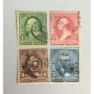 1897-1903 USA 1c to 5c Used Stamps
