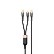 AWEI CL-231 一拖二充電線 Type-C to Type-C+Lightning