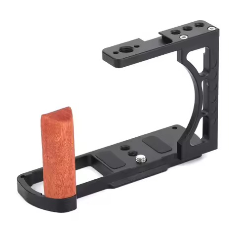 Aluminum For Panasonic Lumix S9 Camera Cage Quick Release Plate DSLR Cage Stabilizer