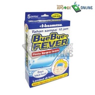 Bye Bye Fever Kids 5 Sheets Fever Compress Plaster/
