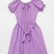 kids puff sleeve ribbon dress can fit 8 yr old up to 12 yr old