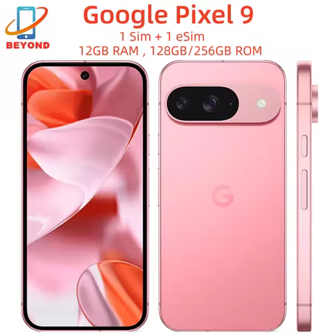 Google Pixel 9 Pixel9 5G 6.3" OLED 12GB RAM 128/256GB ROM NFC Octa Core Google Tensor G4 Original Un