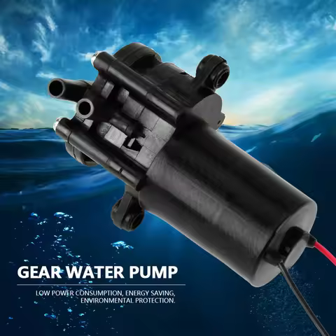Gear Water Pump ZC-A210 12V Mini Plastic High Efficiency Self priming Water Pump DC Gear Pump