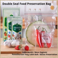 Food Freezer Ziplock Bag Transparent Resealable Storage Plastic Dry Frozen Freezer Plastic Bag