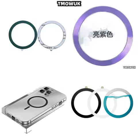 Magsafe - Enabled Magnetic Ring Sticker For Wireless Charging On Vivo IQOO 8 9 10 11 Pro X Fold X80 