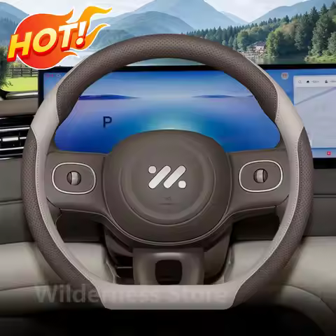 Sport Style Leather Steering Wheel Cover for new MG IM6 2025 2026 Sweat Absorbing Auto Steering Whee