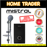 MISTRAL ✦ ELECTRIC INSTANT WATER HEATER WITH SQUARE RAIN SHOWER ✦ COPPER TANK ✦ MSH101C ✦ MSH101C-WH ✦ MSH101C-BK