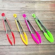 Convenient food-grade silicone ANAEAT barbecue/salad tongs