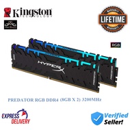 KINGSTON HYPERX PREDATOR 16GB DDR4 3200 CL16 8GBX2 (HX432C16PB3AK2/16)