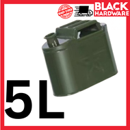 Black Hardware Fuel Tank Oil Tank Petrol Container Gasoline Tank Tong Minyak Petrol Spare Betol Miny