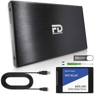 Fantom Drives FD 1TB PS4 SSD (Solid State Drive) - All in One Easy Upgrade Kit - Compatible with Pla