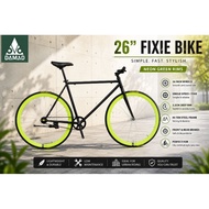 26" Fixie Single Speed Bicycle (3.2cm Deep Rim)