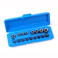 17-Piece Set 2-Point 3-Point Star Socket E-Type Auto Repair Tool