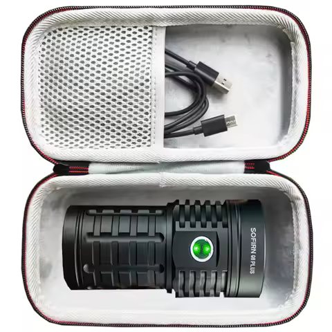 Newest Hard EVA Travel Protect Box Storage Bag Carrying Cover Case for Sofirn Q8 Plus Super Powerful