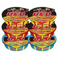 日清ufo飛碟炒麵速食麵夜宵拉麵幹拌面鐵板牛肉魚香肉絲速食泡面