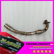 PCX 160 big elbow pure stainless 51mm