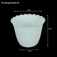 New Pot Bunga Rosalia 20 - Pot Bunga - Pot Bunga Plastik - By Susan