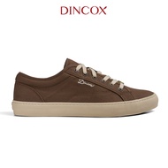 Giày Sneaker Vải Canvas Nam Nữ E18 Chocolate Dincox