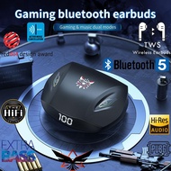 ONIKUMA T33 TWS Earphone Bluetooth Earbuds 9D Stereo Bass Wireless Earphones with Mic Game Headset F
