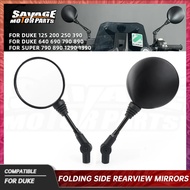 E9 Motorcycle Side Rearview Mirror For Duke 890 790 390 250 200 125 Adventure Supermoto 1290 1390 9