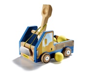 Stanley Jr DIY Truck Catapult Building Kit for Kids JK005-SY: Children’s Yellow Wood Construction To