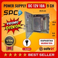 Power Supply SPC Panel Box 9-Port PSU DC12V 10A Promo Price cctv21