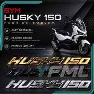 EMBLEM FASHION HUSKY 150 SYM HUSKY150 FASHION EMBLEM GOOD DESIGN MODIFY MODIFIED ACCESSORIES ACCESSO