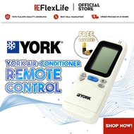 YORK Air Cond/ Aircon/ Aircon/ Air Conditioner Remote Control Replacement