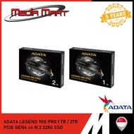 ADATA LEGEND 900 PRO 1 TB / 2TB PCIE GEN4 x4 M.2 2280 SOLID STATE DRIVE