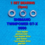 1 SET BEARING SHIMANO TWINPOWER GT-X 3000