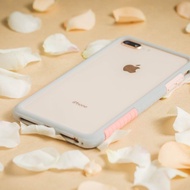 送品牌掛繩 iPhone 系列 NMD抗汙防摔手機殼-灰玫瑰