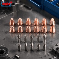 LETIGO.PH 20pcs Plasma Cutter Electrode, 45A Kit 0.9mm Aperture Plasma Cutter Nozzle, 0.8mm Aperture