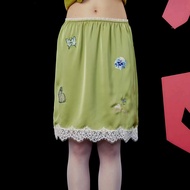 ☘️💚New+พร้อมส่ง☘️💚กระโปรงแบรน Endless♾️holiday💚คอลใหม่ Orm Kornnaphat☘️ตรุษจีน💚ผ้าดี สีสวย📸ถ่ายรูปสว
