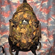 90% new Gregory Day and half pack cottonwood camo yellow leaves 33L backpack zippers 黃葉迷彩尼龍拉鏈背囊 書包 背